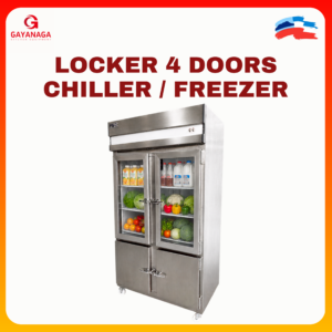 Locker 4 Doors Chiller / Freezer