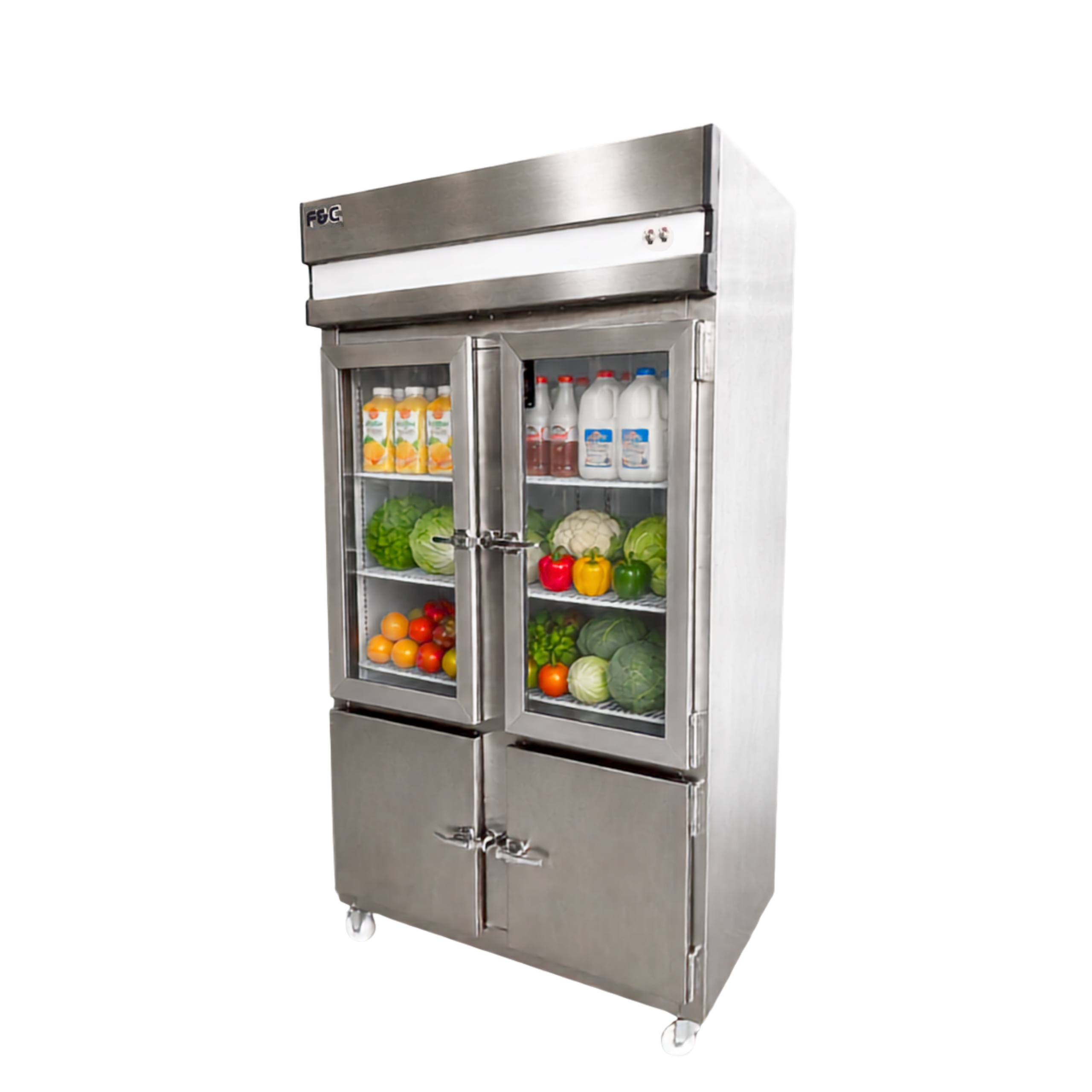 Locker 4 Doors Chiller / Freezer - Image 2